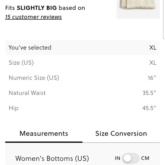 J. Crew Red Faux Wrap Stretch Sweater Gold Buttons Skirt Frayed Hem XL - Picture 11 of 11